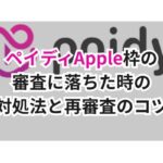 ペイディApple枠の審査に落ちた時の対処法と再審査のコツ
